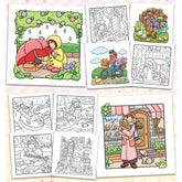 "Girl Moments" Coloring Book: Cozy Space Coloring by Coco Wyo (40 Pages) Simple Coco Wyo